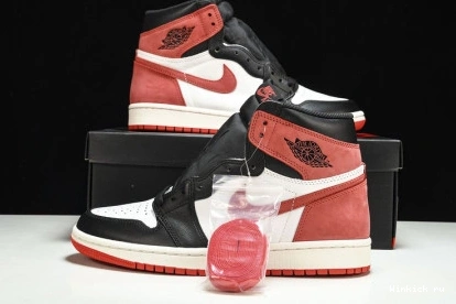 1 Red Track High Jordan Retro 0806